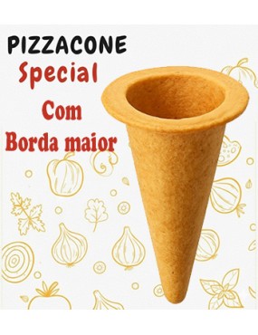 Casquinha Lisa 14cm com Borda