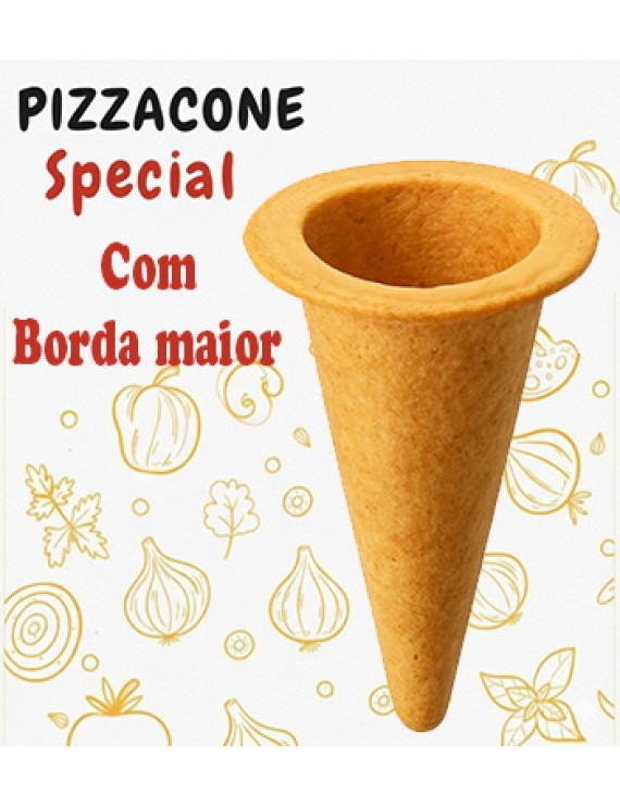 Casquinha Lisa 14cm com Borda