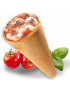 60 unid. Massa de Pizza em Cone 12cm Liso - Kit 60 Un. | Twist Cone | atacado