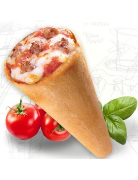 60 unid. Cone Pré-Assado 10cm pizza Cone
